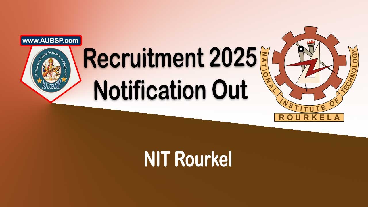 NIT Rourkel Jobs
