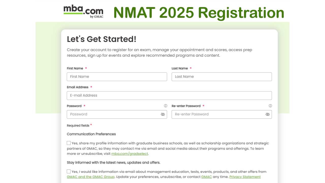 Last Chance Alert! NMAT 2025 Registration Deadline Extended