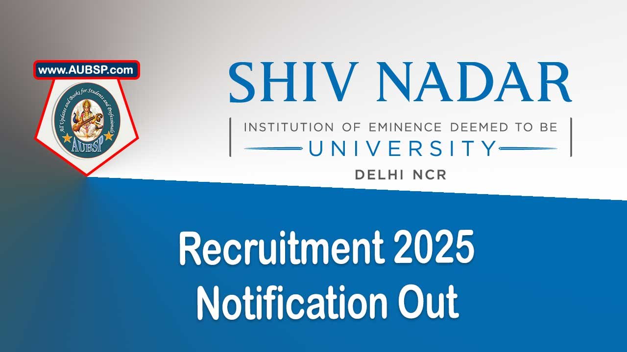 Project Associate-I Position in Wearable Sensor Research at Shiv Nadar Institution of Eminence (SNIoE), Delhi NCR