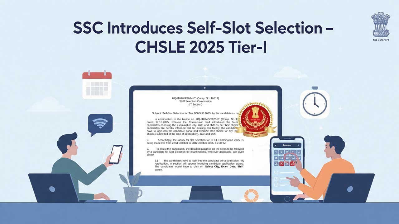 SSC Self-Slot Selection facility