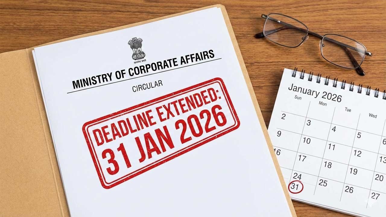 Compliance Alert: MCA Extends FY 2024-25 Annual Filing Deadline to January 31, 2026