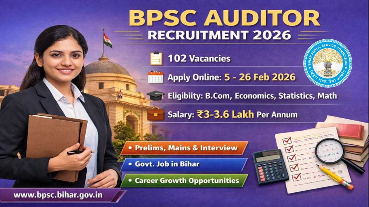 BPSC Auditor Recruitment