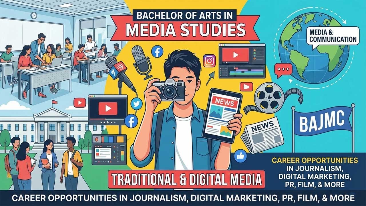 Bachelor of Arts in Media Studies (BA Media Studies): Complete Career Guide