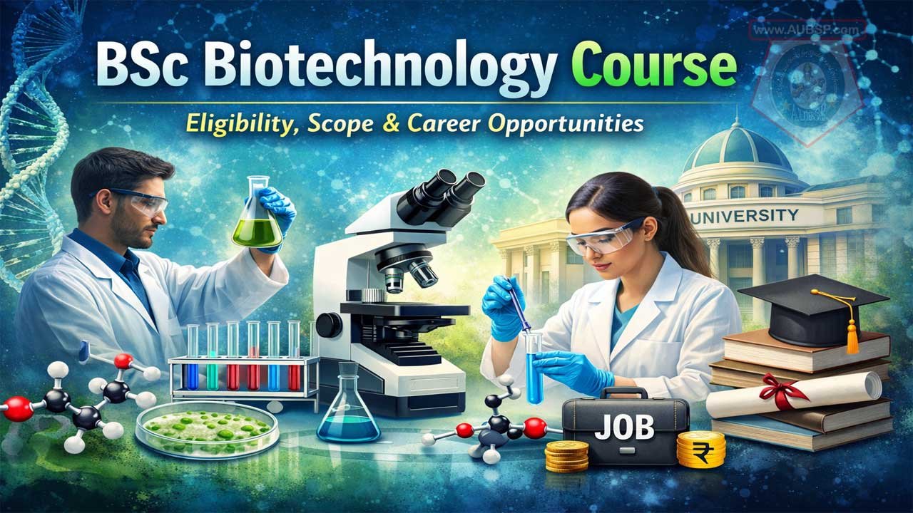 Bachelor of Science in Biotechnology (BSc Biotech): Complete Career Guide 2026