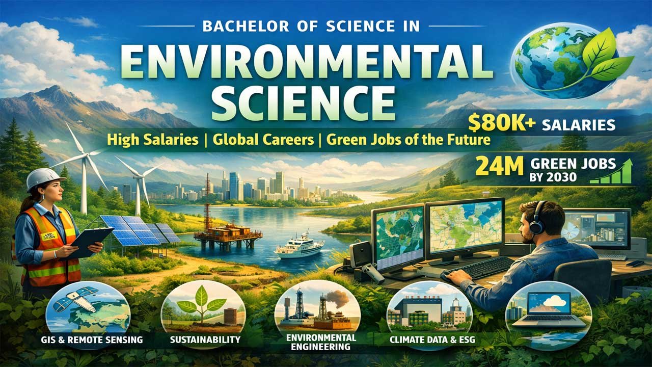 Bachelor of Science in Environmental Science: Career Scope, Salary & Jobs in 2026