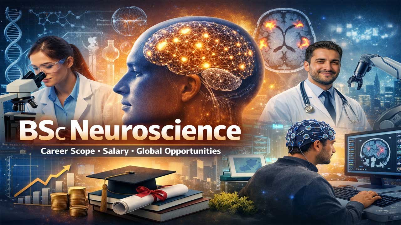 Bachelor of Science in Neuroscience (BSc Neuro): Career Scope, Salary, ROI & Global Opportunities