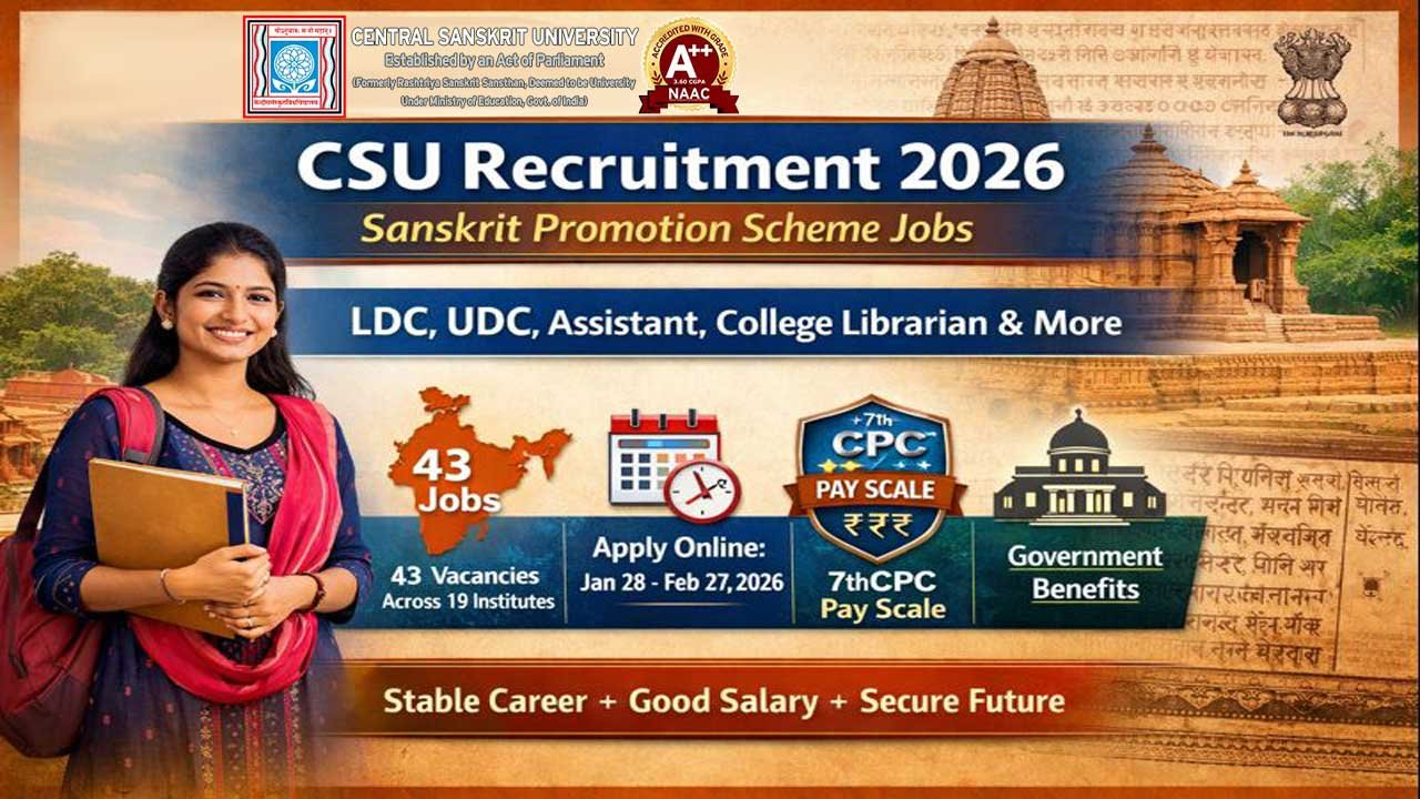 CSU Delhi Recruitment