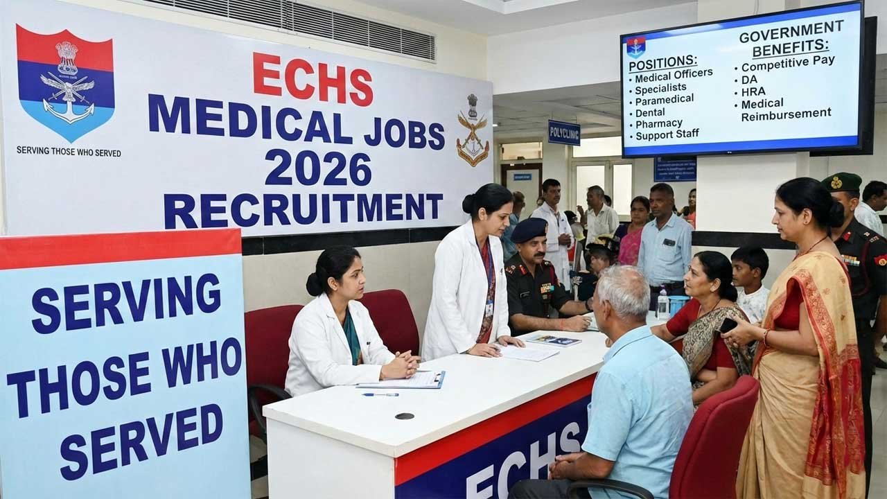 ECHS Medical Jobs 2026: Recruitment, Salary, Eligibility & Application Guide