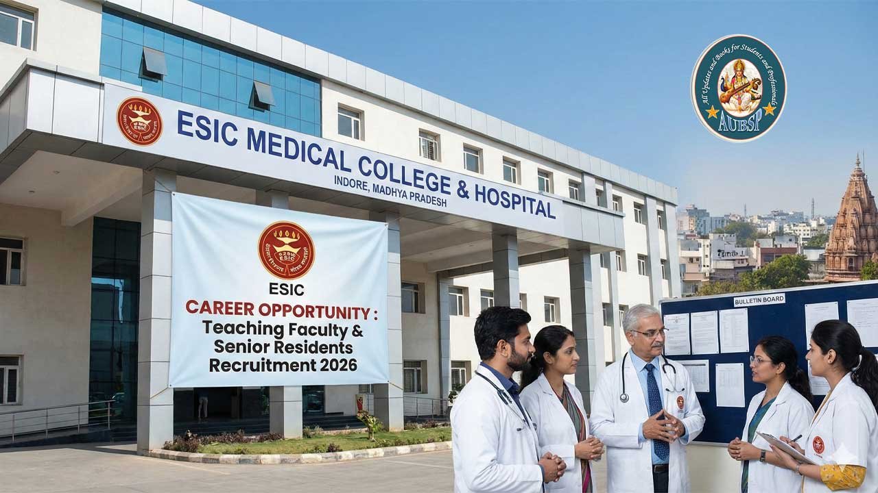 ESIC Medical College & Hospital Indore Recruitment 2026