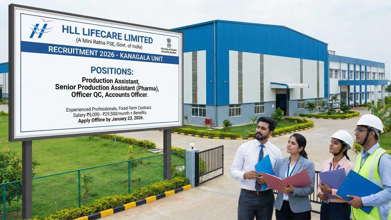 HLL Lifecare Limited Recruitment 2026