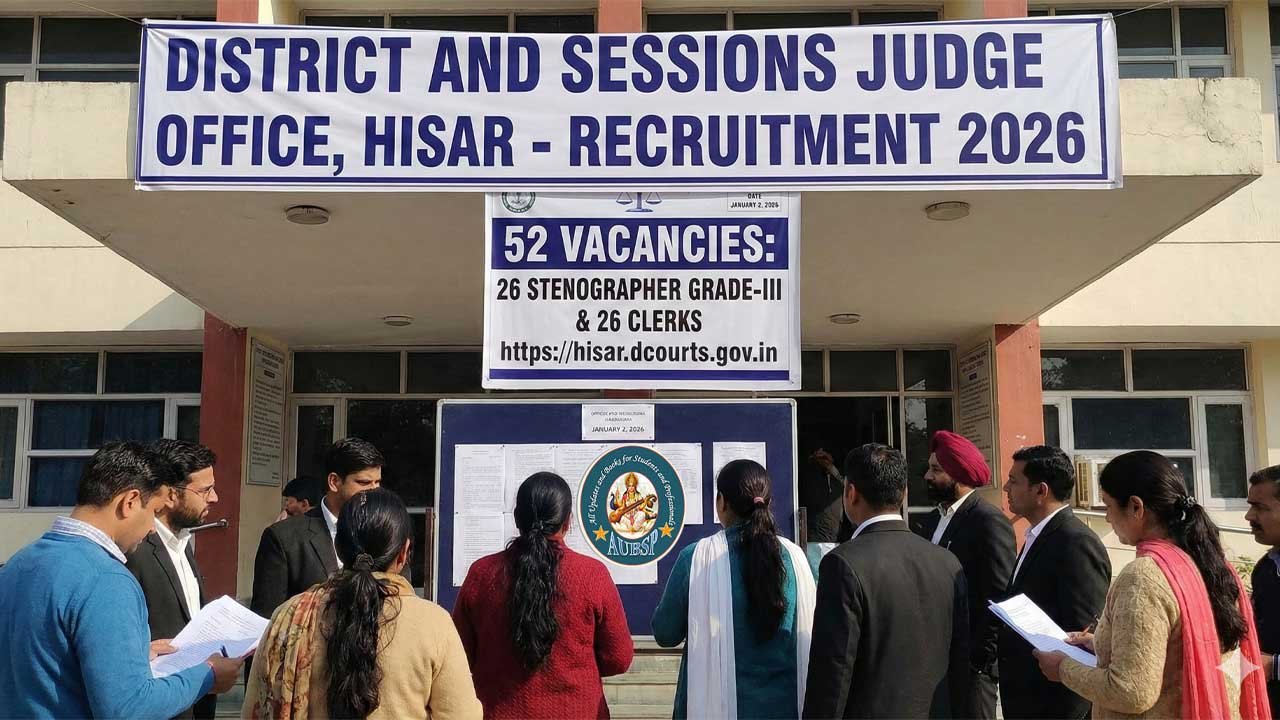 A Complete Guide to Hisar District Court’s Ad-hoc Recruitment: Your Opportunity for Government Employment