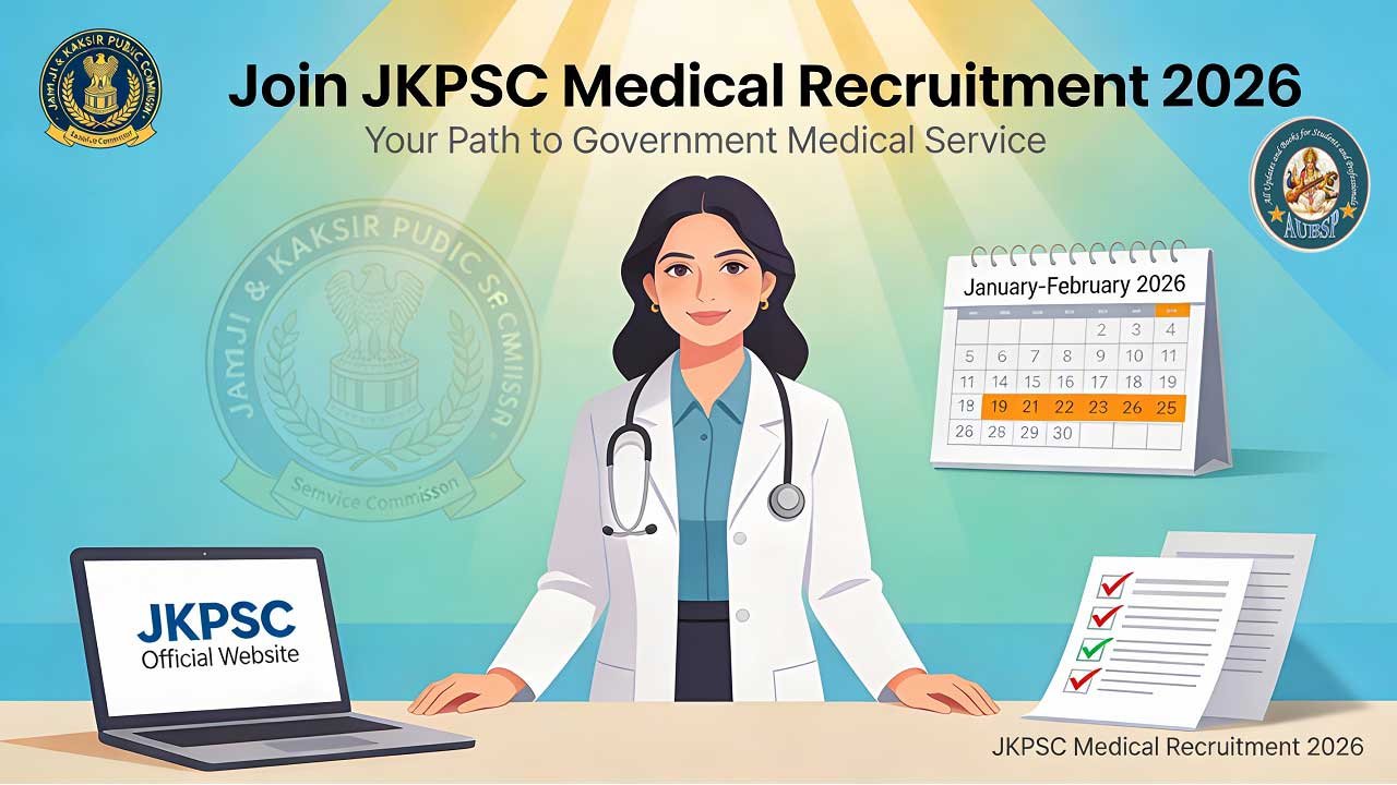 JKPSC Medical Officer Recruitment 2026