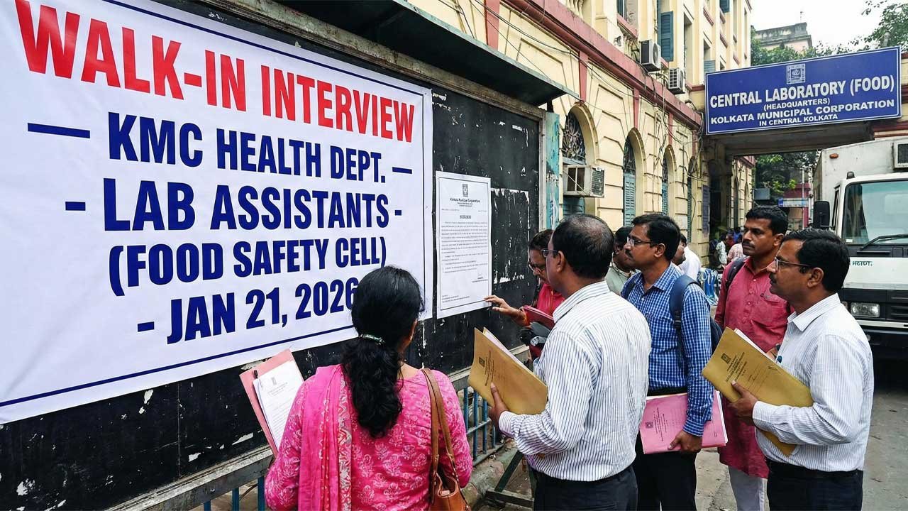 KMC Lab Assistant Recruitment 2026