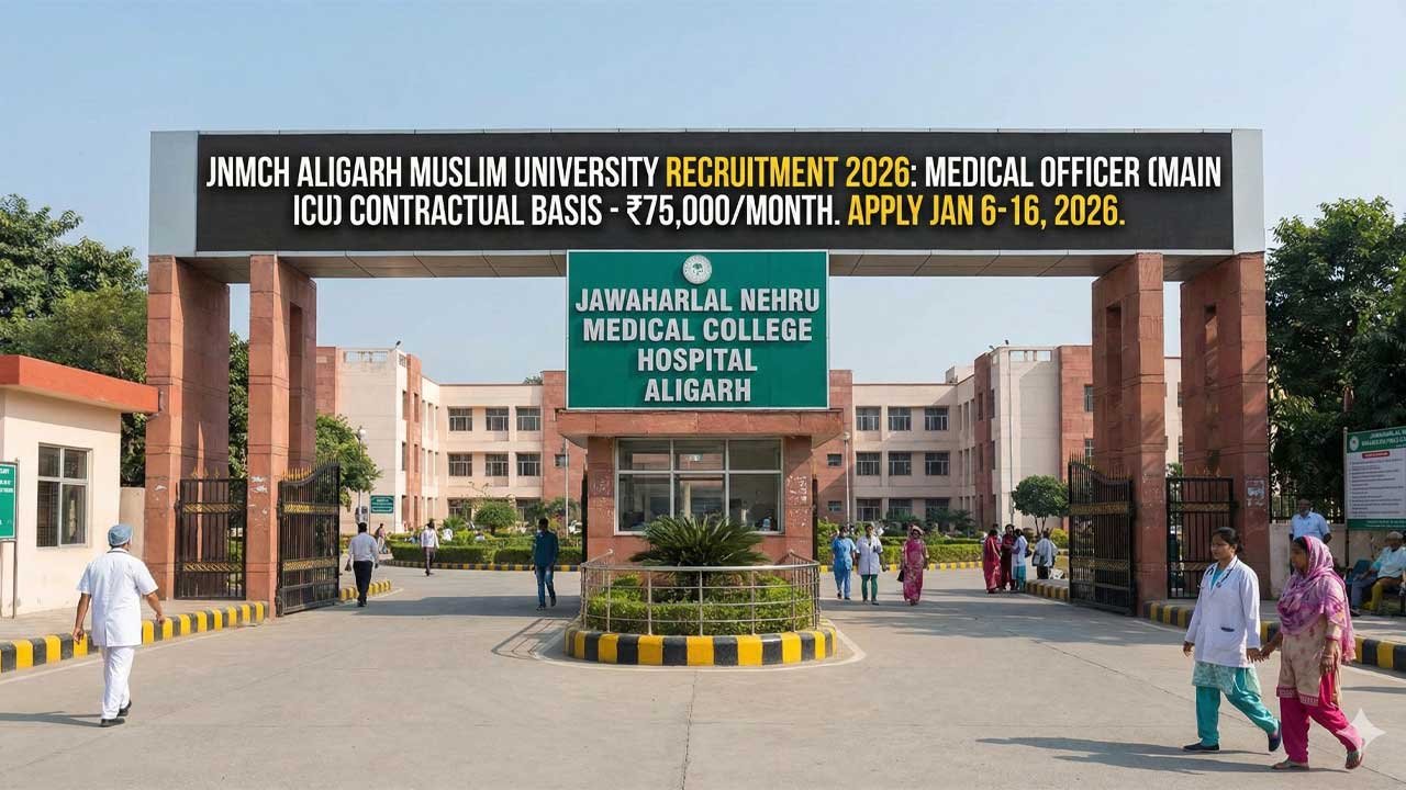 Medical Officer Recruitment 2026 at JNMCH AMU