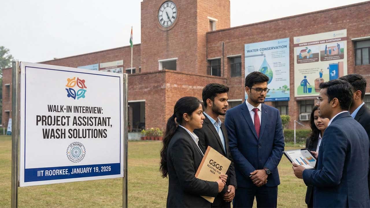 Project Assistant Vacancy at IIT Roorkee