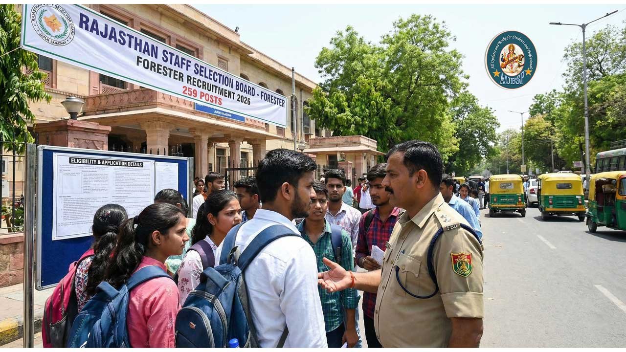 RSSB Forester Recruitment 2026: Apply Online for 259 Rajasthan Forest Service Posts