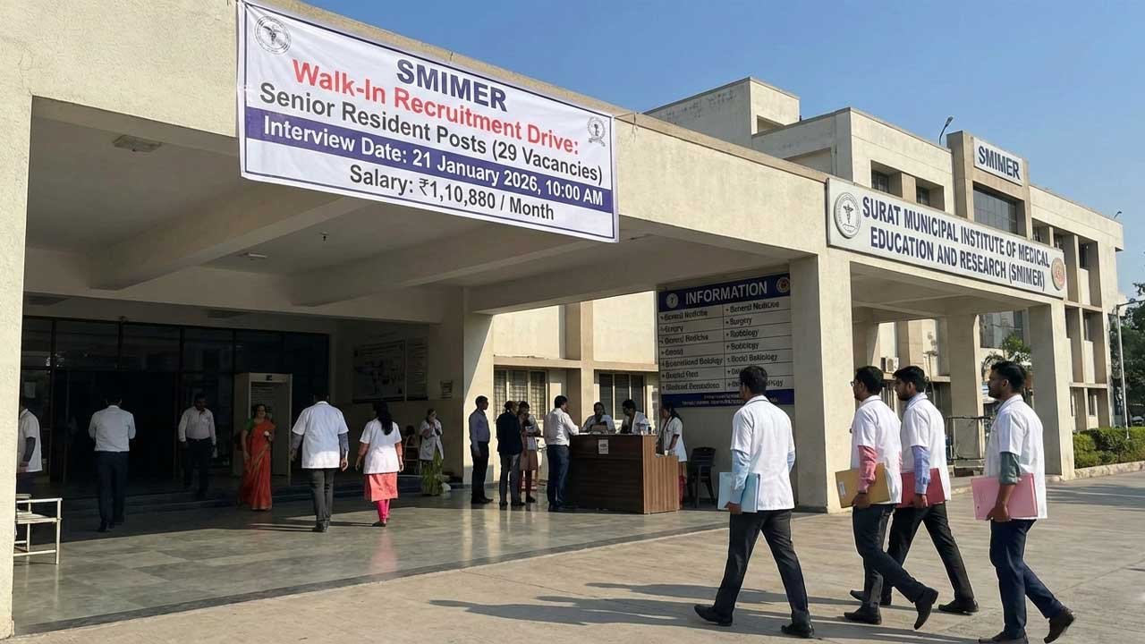 SMIMER Senior Resident Recruitment 2026