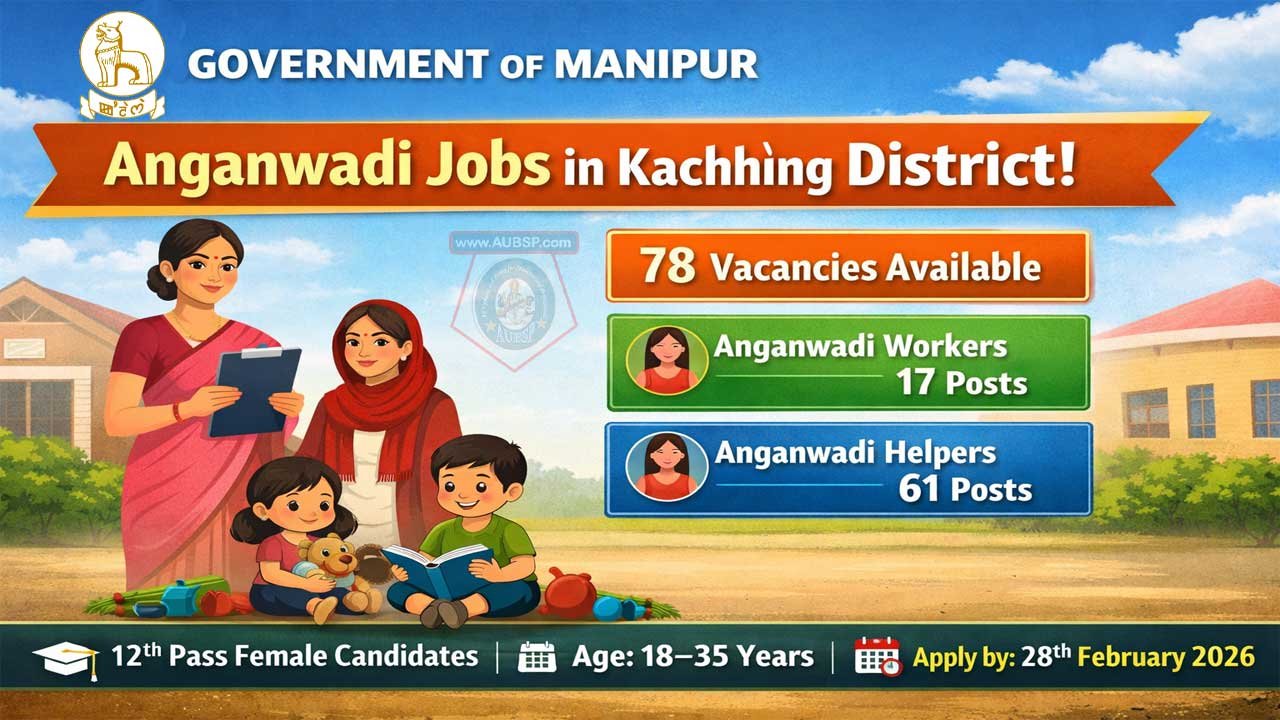 Anganwadi job openings in Kakching