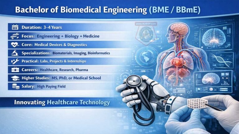 Bachelor of Biomedical Engineering (BME or BBmE): Course, Universities ...