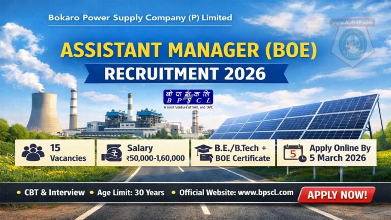 Bokaro Power Supply Company Recruitment 2026: 15 Assistant Manager ...