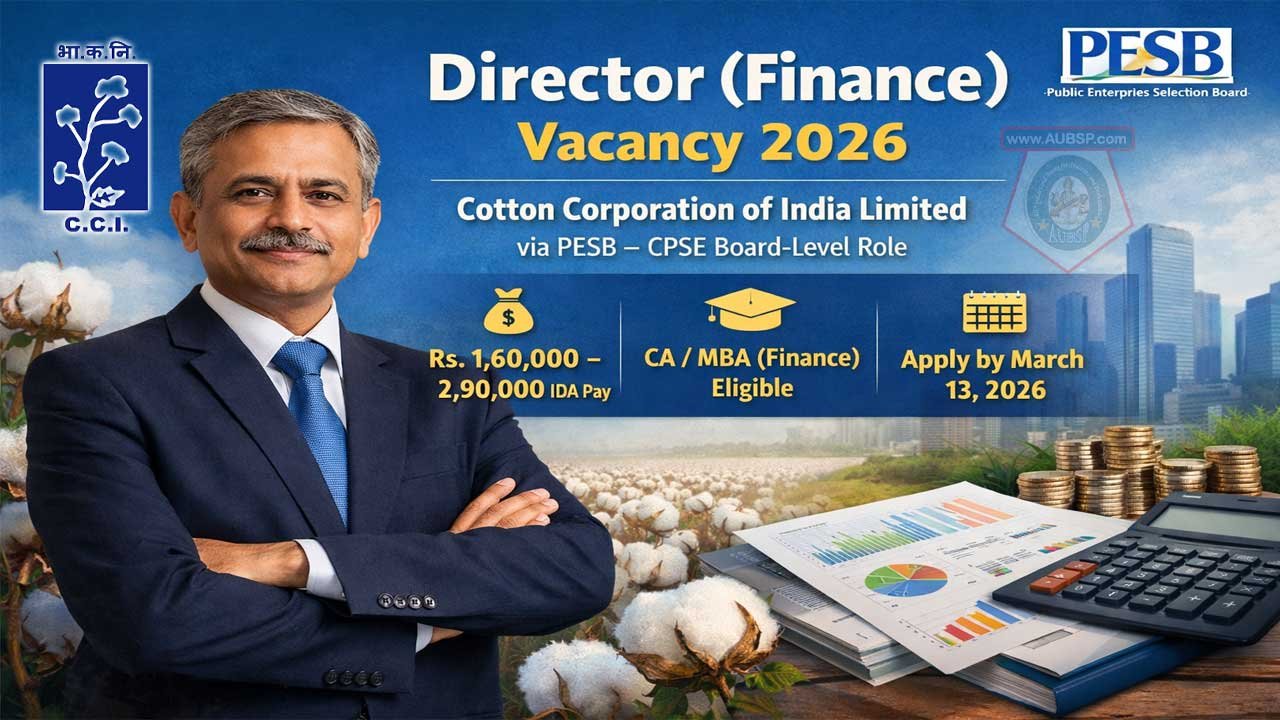 CCIL Director Finance Job