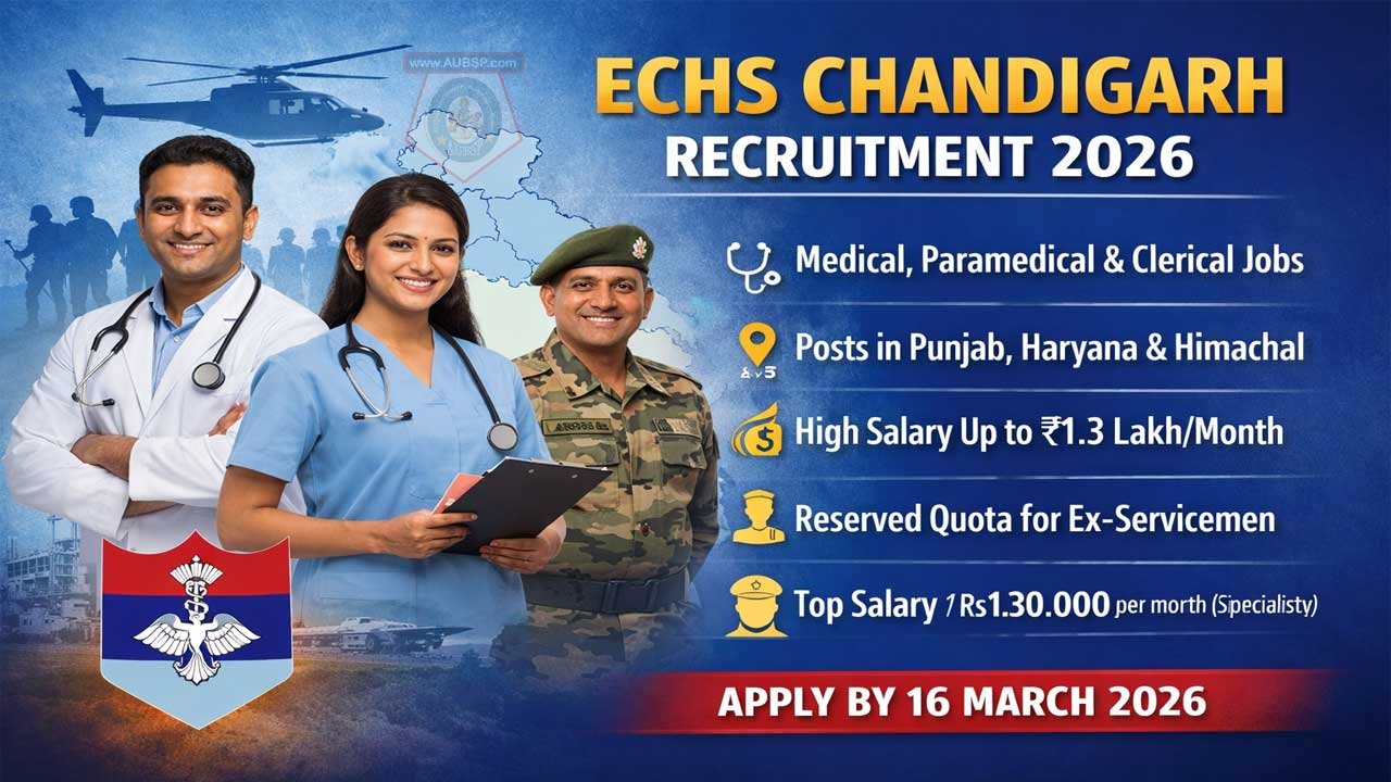 ECHS Chandigarh Recruitment