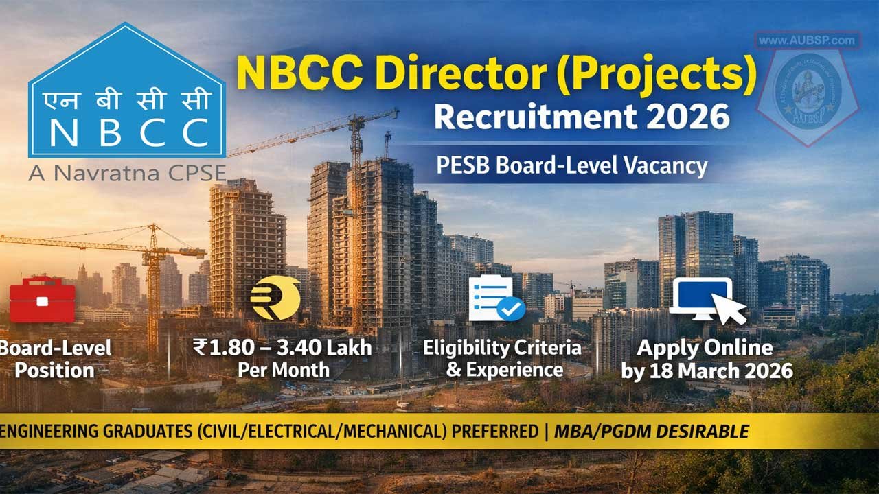 NBCC Director (Projects) Recruitment