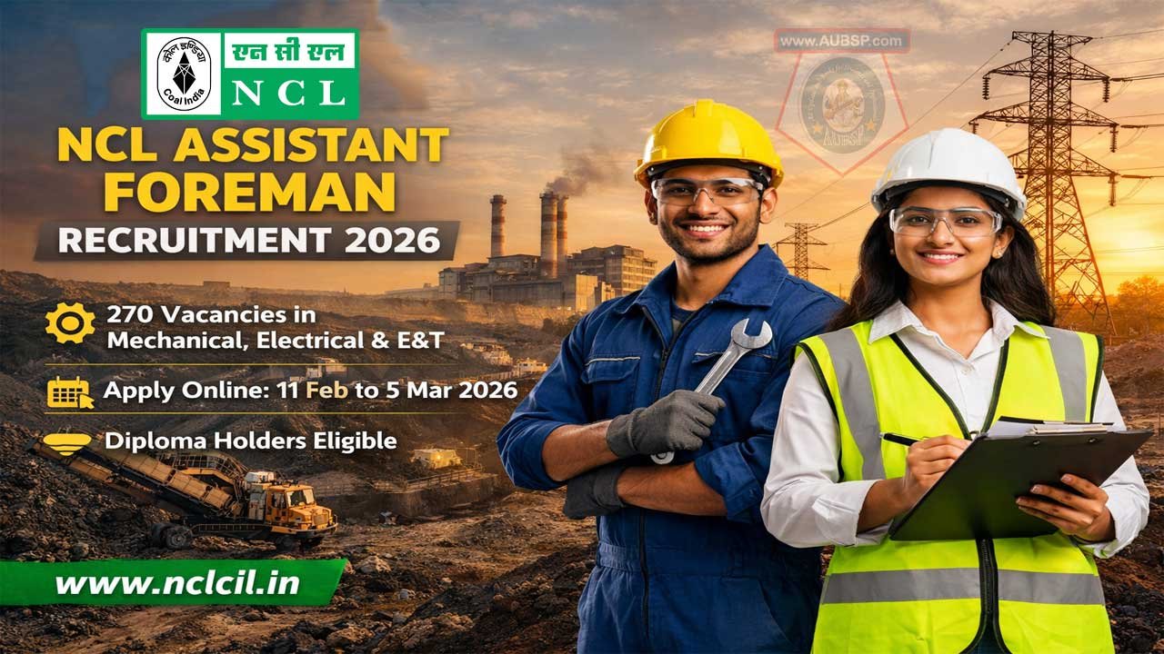 NCL Assistant Foreman Recruitment