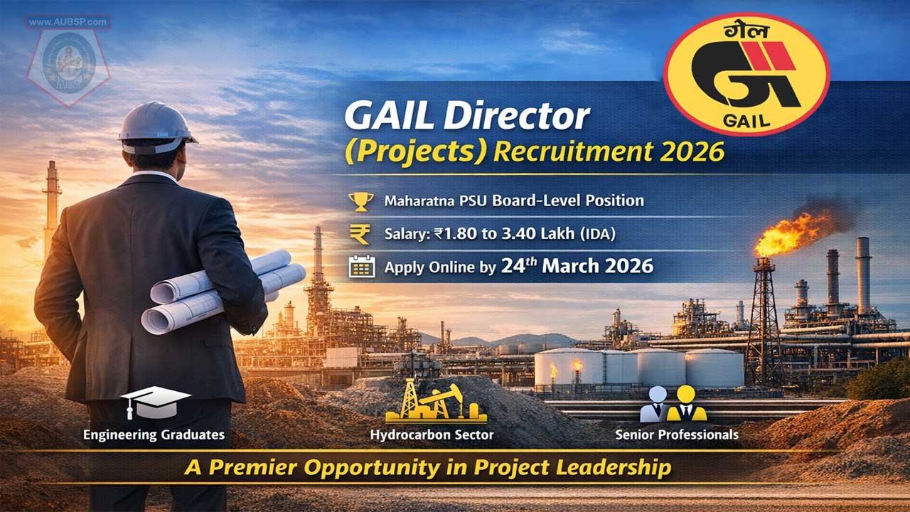 GAIL director recruitment advertisement 2026