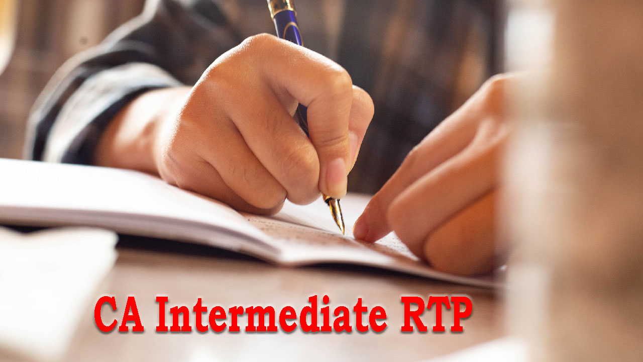 CA Inter RTP May 2024: ICAI Revision Test Papers