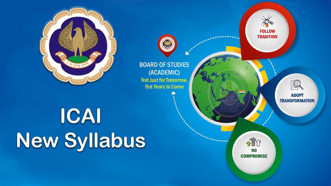 ICAI New Course 2024: Proposed Scheme of Education and Training – AUBSP